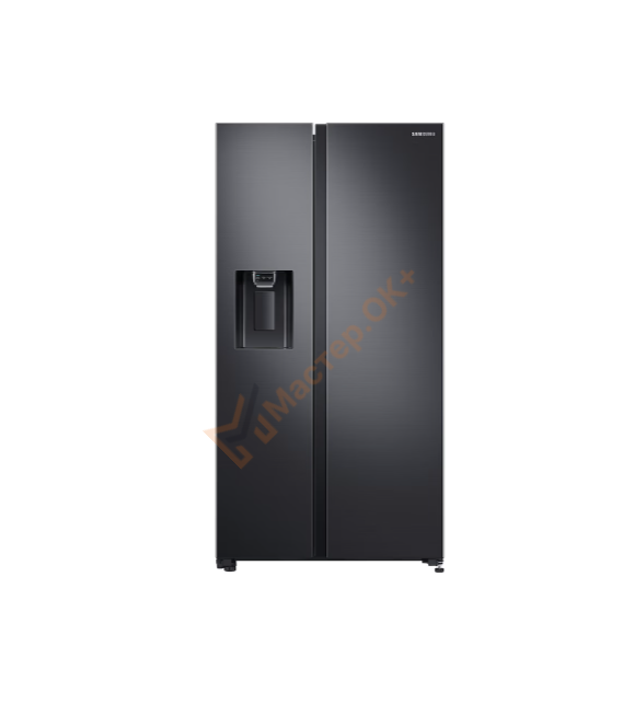 Холодильник Samsung RS64R5331B4 (черный матовый)