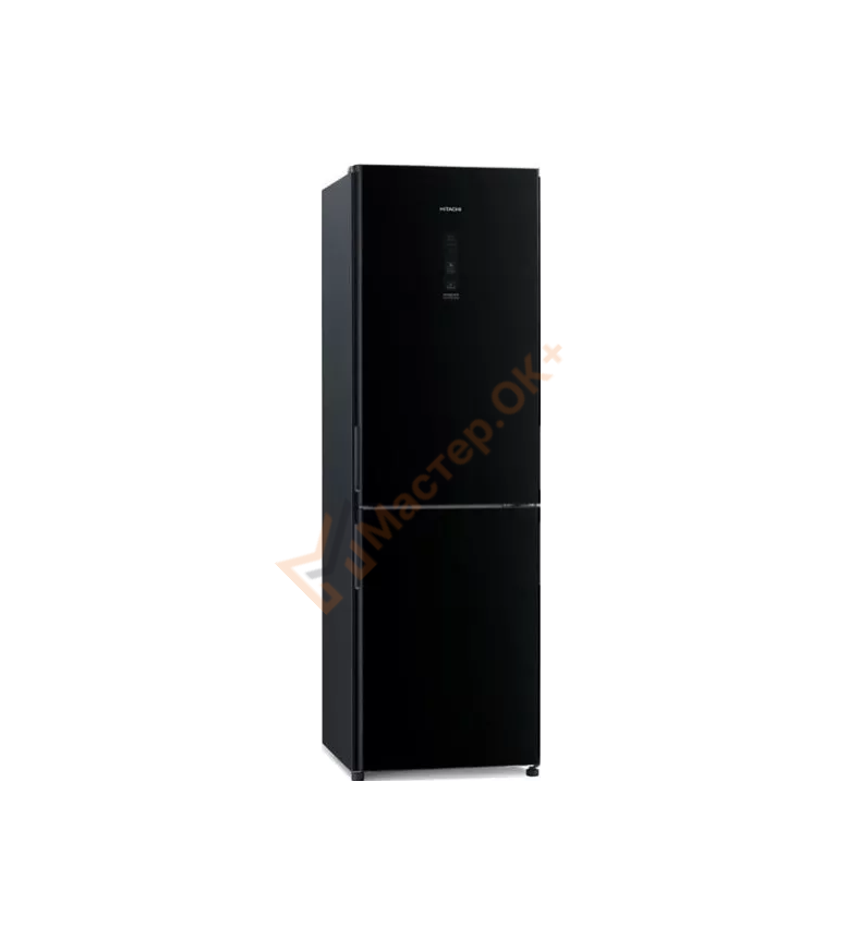Холодильник "Hitachi" R-BG410PUC6X (черный)