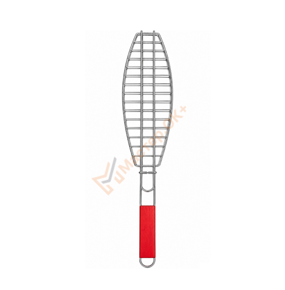 Решетка для гриля "BBQ" 13х63см (овал) 295-12