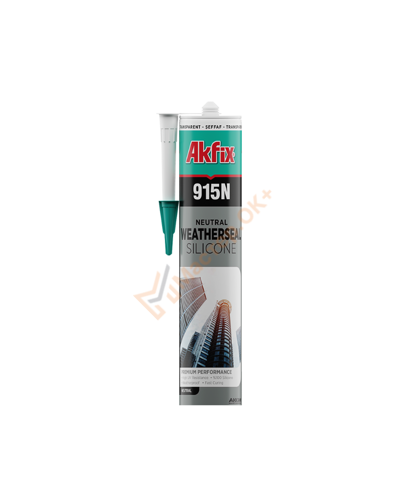 Силиконовый герметик "Akfix" 915N GA613 (черный)