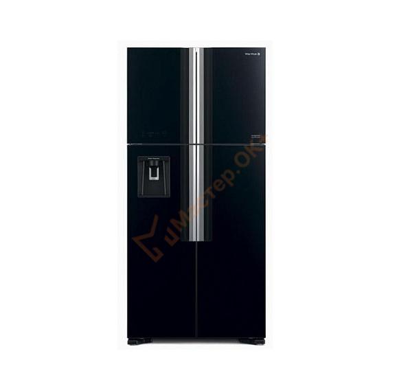 Холодильник "Hitachi" R-W660PUC7 (черный)